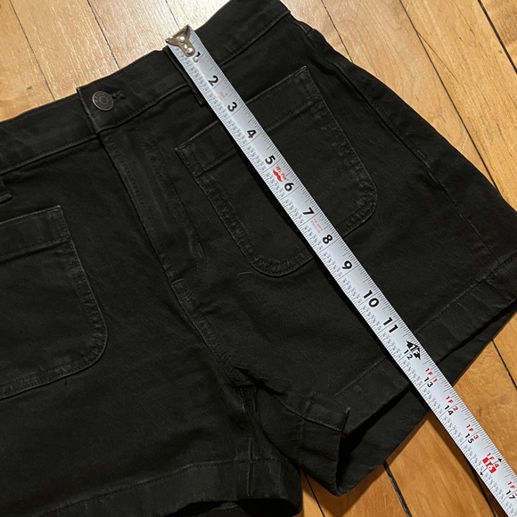 Madewell Black Emmett Denim Shorts - Picture 7 of 10